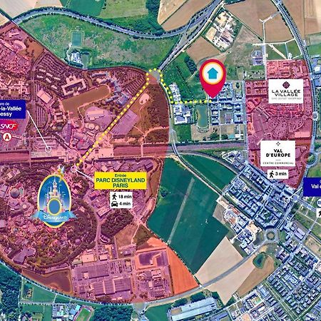 סאריס Disneyland-Paris, Studio 2 Pers, Wifi מראה חיצוני תמונה